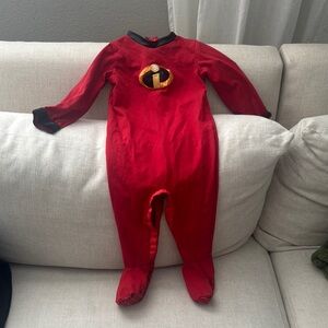 Incredibles Red Superhero Baby Onesie